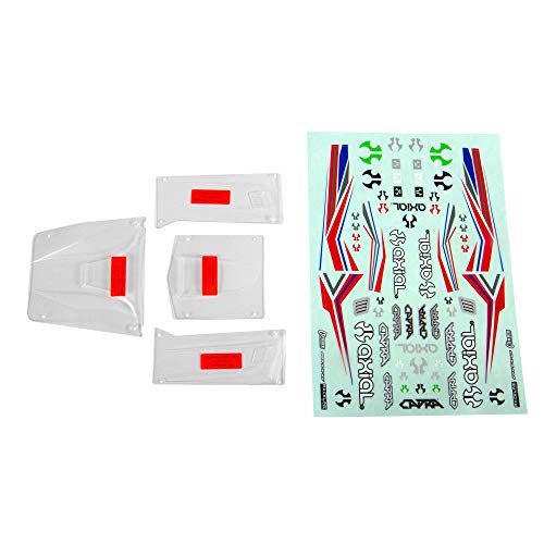 Axial Body Panel Set, Clear: Capra 1.9 UTB, AXI230012