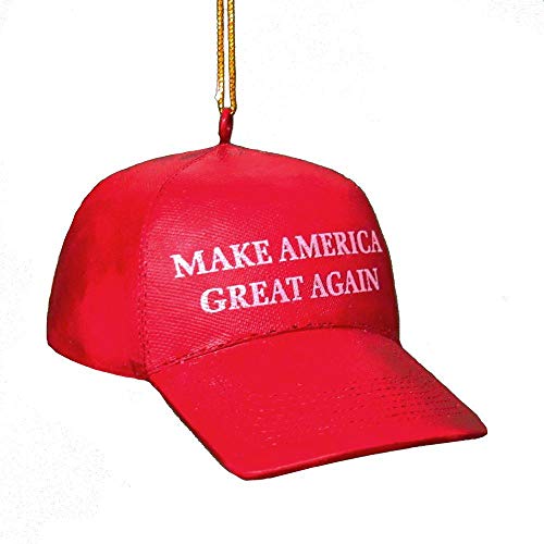 POTUS Trump Make America Great Again MAGA Hat 3.5' Christmas Ornament