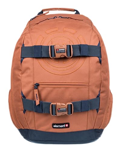 Element Men's Mohave Backpack - Lightweight Bookbag -With Skate Straps, Mocha Bisque, One Size