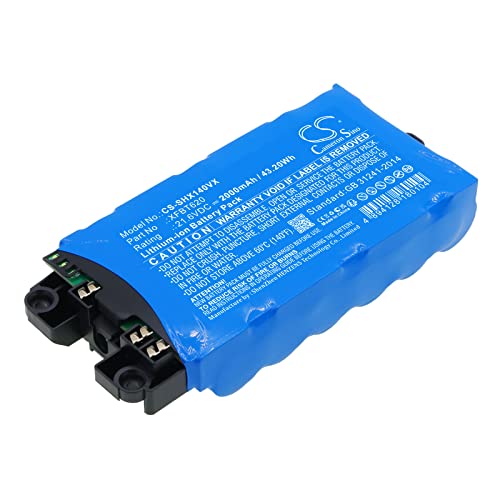 FYIOGXG 2000mAh / 43.20Wh Replacement Battery for Shark IX140, IX141, IX141H, IX142, IZ140, IZ140C, IZ141, IZ141C, IZ142, UZ145, WZ140 PN:Shark XFBT620