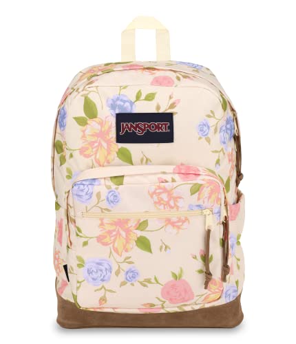 JanSport Right Pack, Fab Floral Peach, One Size