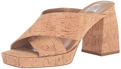 DV Dolce Vita Womens Boscoe Heeled Sandal, Black, 8 US