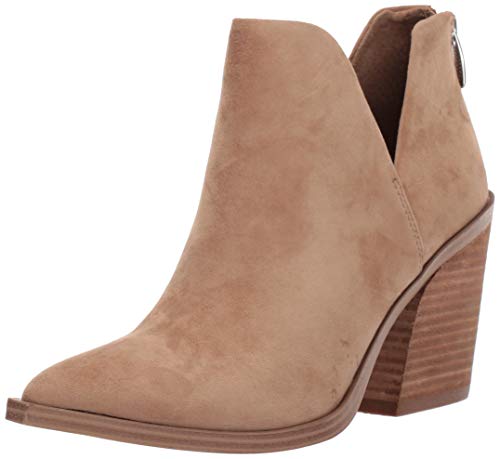 Steve Madden Women's Alyse Fashion Boot, Tan Suede, 8.5 M US