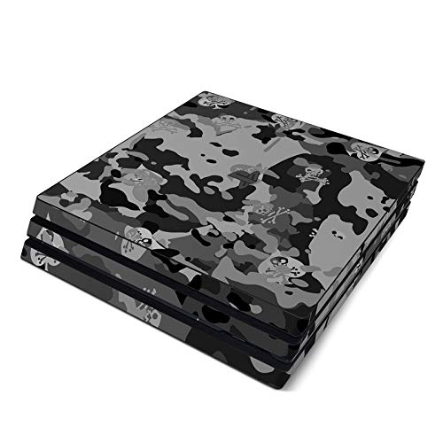 SOFLETE Black Multicam Full Faceplates Skin Decal Wrap with 2 Piece Lightbar Decals for Playstation 4 Pro