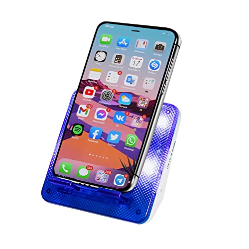 Cell Phone Ring Amplifier & Flasher – Cell Phone & Landline Phone Ring Detection with LED Flasher – Works with Cell Phone's Vibration Notifications – Extra Loud Telephone Ringer by Serene Innovations.