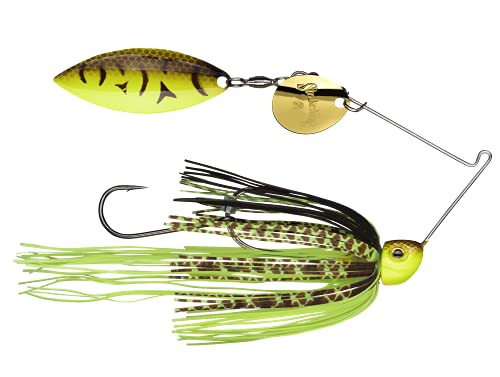 Strike King Tour Grade Painted Blade SB,Chartreuse Belly Craw, 0.075