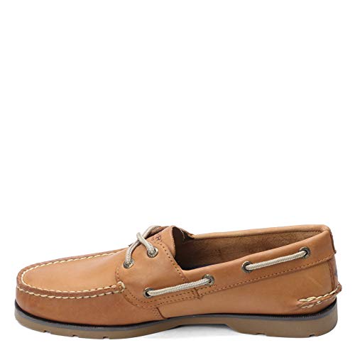 Sperry Mens Leeward 2-Eye Boat Shoe, Sahara, 12