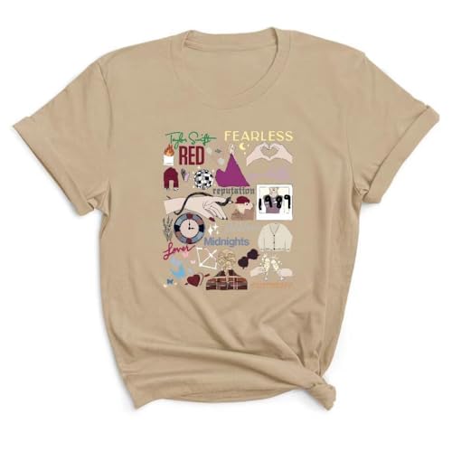 Music Lovers T Shirt Singer Fans Shirt Gifts for Music Lover Women Short Sleeves