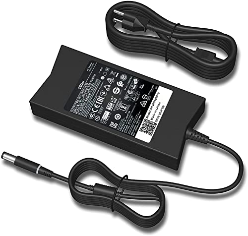 PA-4E DA130PE1-00 JU012 CM161(Tip 7.4mm) for Dell Inspiron 7559 Charger,Dell 130W Laptop Charger,Dell 130w AC Adapter,Dell Docking Station Power Cord, Dell XPS 15(L502x) 17(L702x) Charger