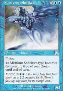 Magic The Gathering - Mistform Shrieker - Onslaught - Foil