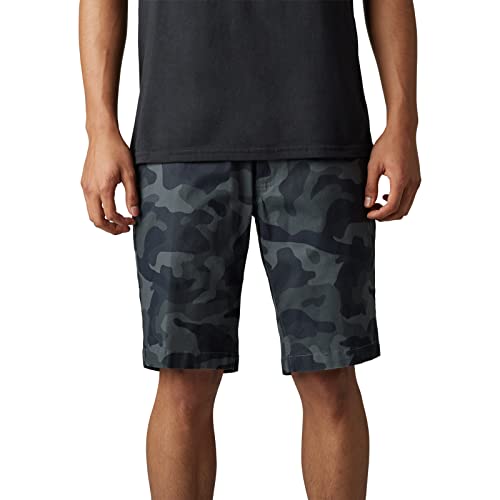 Fox Racing Men's Standard Essex Shorts 2.0, Black CAMO, 34