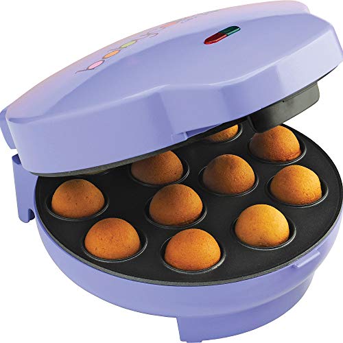 Babycakes CP-12 Cake Pop Maker, 12 Cake Pop Capacity, Purple