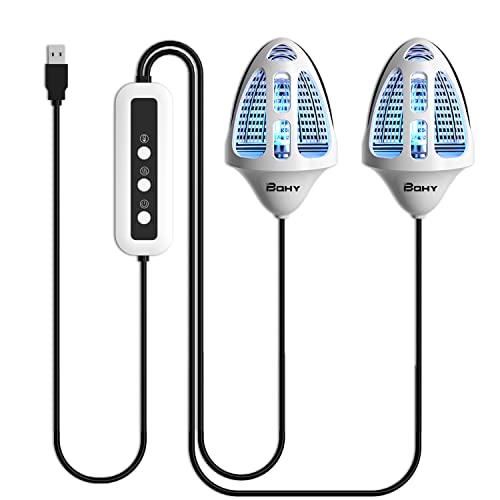 BQHY Shoe Dryer,Foot Dryer,Shoe Deodorizer,Shoe Purifier,Shoes Deodorant,Foot&Boot Dryer,Shoe Odor Eliminator Remover,Shoe Freshener,Smart Timer,Replace Shoe Powder and Spray,1 Pair