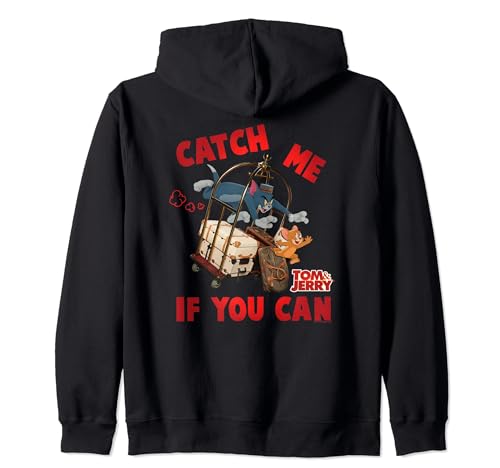 Tom & Jerry Movie Catch Me if You Can Zip Hoodie
