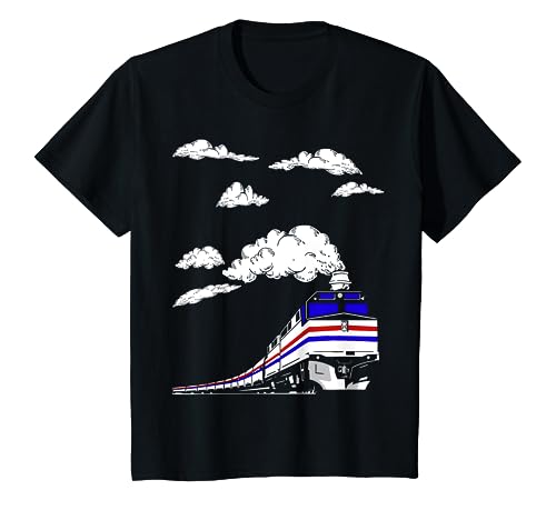 Super Fun Youth Train T-shirt For Kids,Children,Boys,Girls