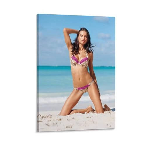 GERRIT Adriana Lima Brazilian Model Sexy Swimsuit Poster (5) Canvas Painting Wall Art Poster Used for RoomCanvas Painting Wall Art Poster for Bedroom Living Room Decor 12x18inch(30x45cm) Frame-style