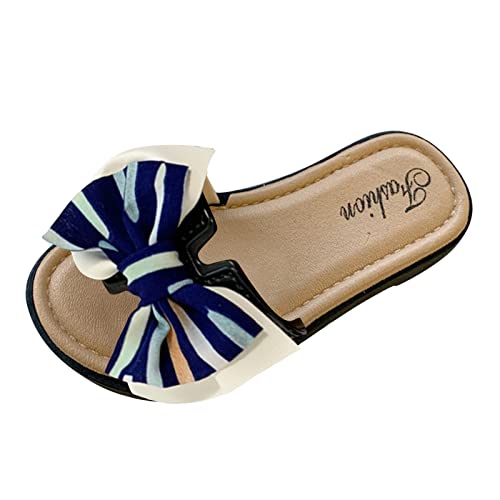 Girl Slippers Size 1 Children Slippers Fashionable Versatile Exaggerated Butterfly Sweet Soft Bottom Beach Slippers