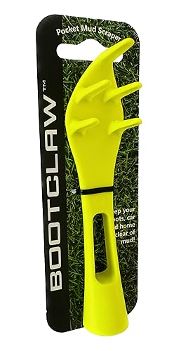 Bootclaw - Pocket Mud Scraper - Fluo Yellow - 3 Tooth Stud Wrench