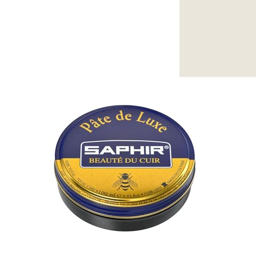 Saphir Shoe Polish Pate de Luxe 50ml Tin - Made in France - Neutral