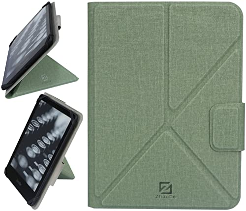 ZhaoCo Universal Case Cover for 6''-6.8' Inch eReaders Ebook Vertical and Horizontal Viewing - Green