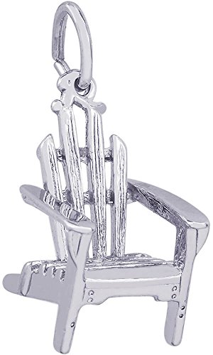 Rembrandt Adirondack Chair Charm - Metal - Sterling Silver
