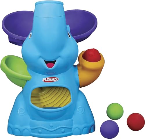 Playskool Elefun Busy Ball Popper Active Toy for Toddlers and Babies 9 Months and Up with 4 Colorful Balls (Amazon Exclusive)