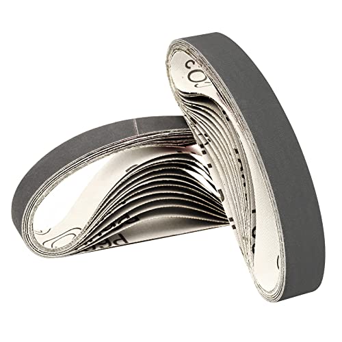 3/4' x 12' 600 Grit Ken Onion Knife Sharpener Sanding Belts for WSKTS-KO Sharpening Blades and Knives, 24-Pack