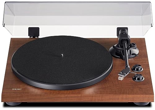 TEAC TN-280BT-A3 Bluetooth Wireless Turntable, Walnut