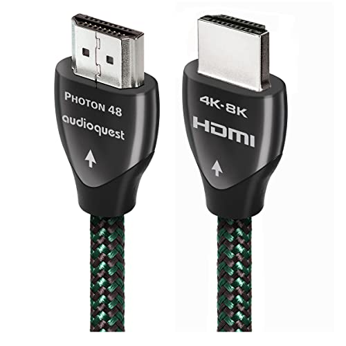 AudioQuest - Photon 48-4K-8K 48G HDMI - Designed for Xbox - for Gaming, Blu-Ray, Cable and Satellite (5ft)