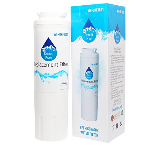 4-Pack Replacement for KitchenAid KFXS25RYWH Refrigerator Water Filter - Compatible with KitchenAid 4396395 Fridge Water Filter Cartridge