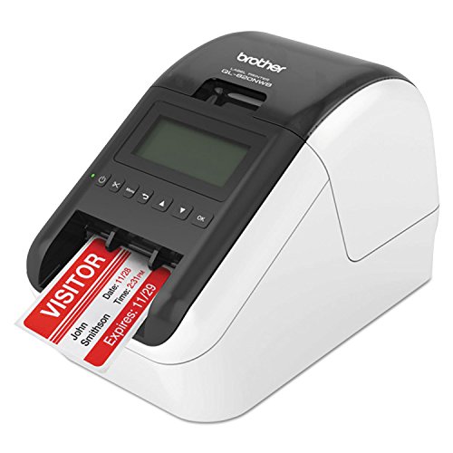 Brother QL-820NWB Professional Ultra Flexible Label Printer with Wireless Networking BRTQL820NWB
