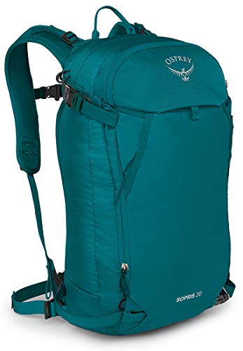 Osprey Sopris 20L Women's Ski and Snowboard Backpack, Verdigris Green