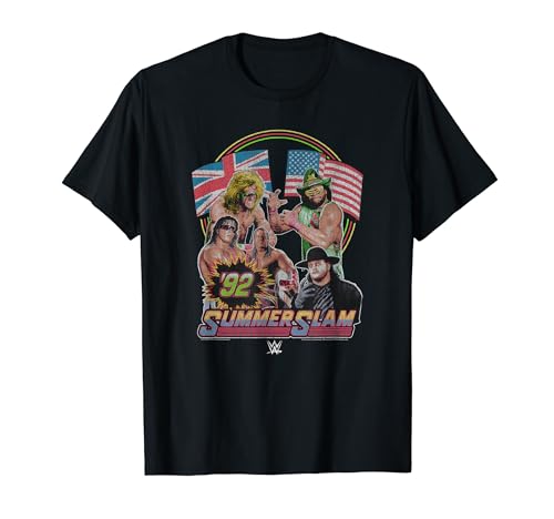 WWE Vintage Summer Slam Poster T-Shirt