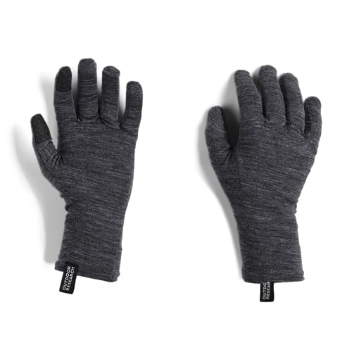 Outdoor Research Merino 150 Sensor Glove Liners – Warm Touchscreen Compatible Wool Liner Gloves, Odor Resistant, Breathable & Wicking