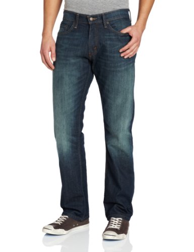 Levi's Men's 514 Straight Fit Cut Jeans (Also Available in Big & Tall), (New) Midnight-Stretch, 34W x 32L