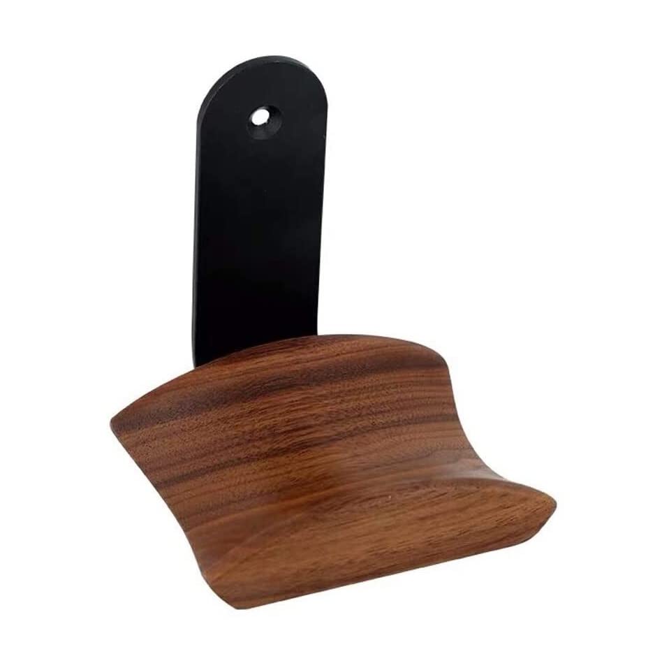 Headset Stand Headphone Holder Headphone Stand Universal Headphone Headset Hanger Wall Hook Earphone Stand Rack Holder Rack Accessories Desktop Stand Holder (Color : Walnut, Size : B)