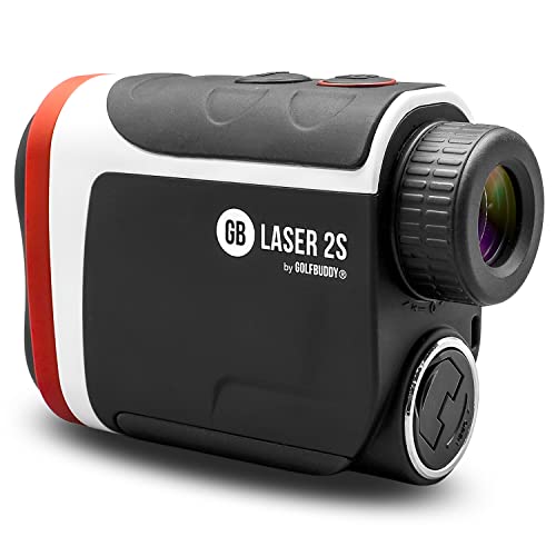 Golf Buddy Laser 2S Rangefinder with Quick Grab Magnet, Pin Finder with Vibration, 880 Yard Range Finder, Slope Adjusted Distances, Accurate Measurement, 3 Targeting Modes, 6X Magnification