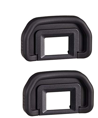 joleully 80D Eyecup Eyepiece Viewfinder Compatible for Canon EOS 90D 80D 70D 60D 50D 40D 20D 5DII 6DII Camera, Replaces EB Eyecup (2 Pack)