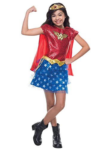 Rubie's Costume DC Superheroes Wonder Woman Sequin Child Costume, Toddler