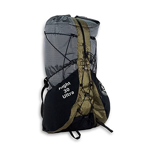 Six Moon Designs Flight 30 Ultra Daypack (Gray/Green, Large)
