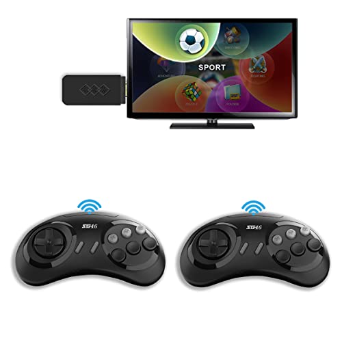 Extreme Mini Game Box with 1700+ Classic Games cwikcwok Retro Stick with Wireless Controllers Plug & Play Video Game Console for HDMI TV 8/16 bit NES Games Great Choice for Kids Adults