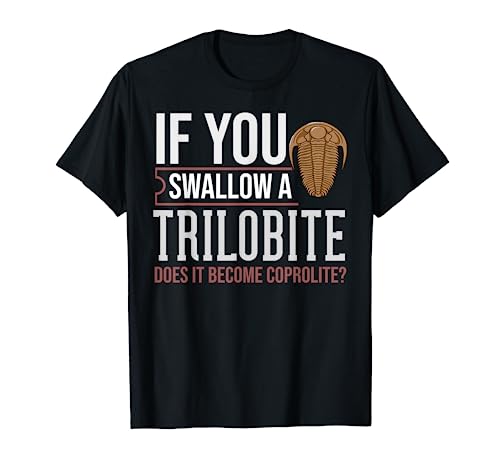 Trilobite Fossil Gift Future Paleontologist T-Shirt