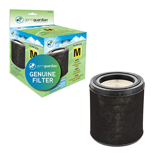 GermGuardian Filter M HEPA Pure Genuine Air Purifier Replacement Filter, Removes 99.97% of Pollutants, for AC4700, AC4711 and AC4625 Air Purifiers, Black FLT4700