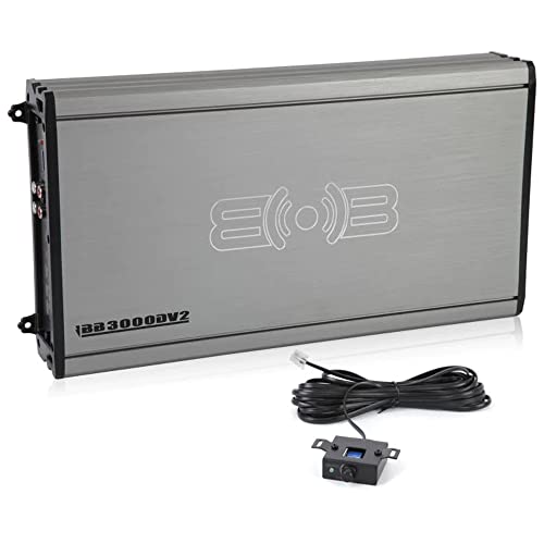 Belva BB3000DV2 3000W Max Class D Monoblock BB Series Car Amplifier