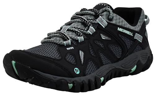 Merrell Women's All Out Blaze Aero Sport Hiking Water Shoe,Black/Aventurine,8 M US