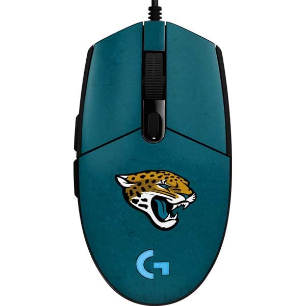 Skinit Decal Skin for Logitech G203 Prodigy RGB Wired Gaming Mouse - Officially Licensed NFL Jacksonville Jaguars Design