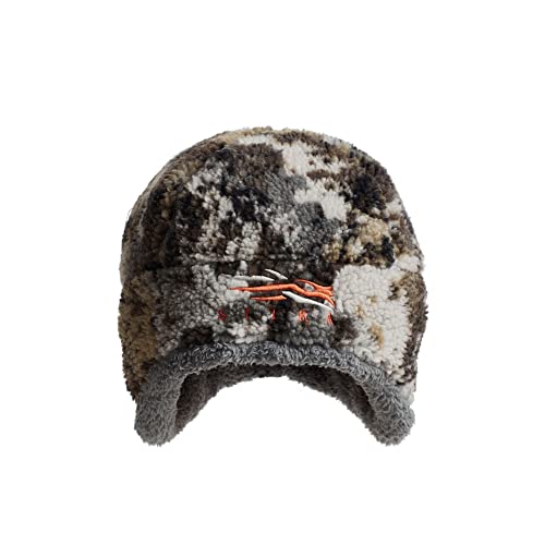 SITKA Standard Fanatic Windstopper Insulated Breathable Whitetail Hunting Beanie, Elevated I I, Large/X-Large