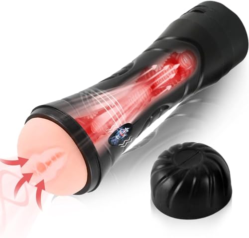 Tight Silicone Automatic Blowjober Handsfree Pocket Pussy Underwear Mens Soft Durable Material Men's Handheld Electric Pocket Pussy for Male Toy Pocket puzzy Silicone Realistic Textured Pussies-AB22