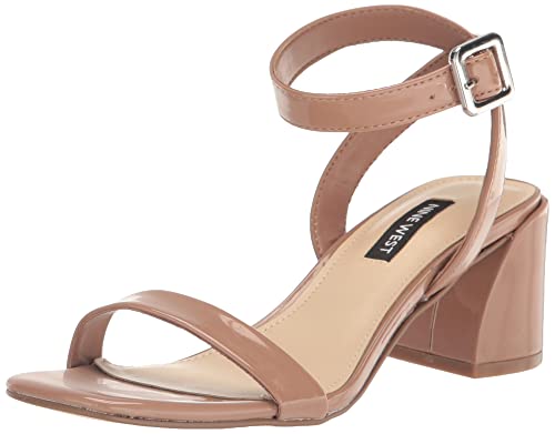 Nine West Women's MILDAY Heeled Sandal, Clay 101, 7.5