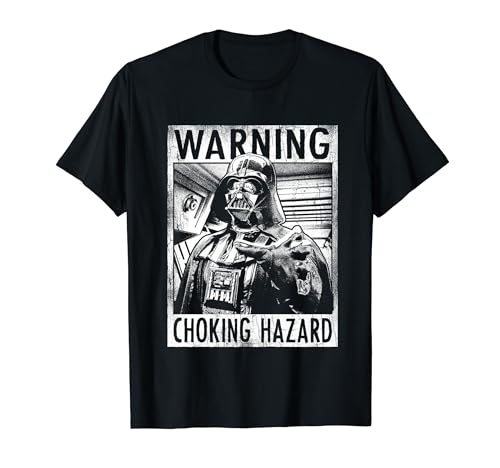 Star Wars Darth Vader Choking Hazard Vintage Graphic T-Shirt T-Shirt